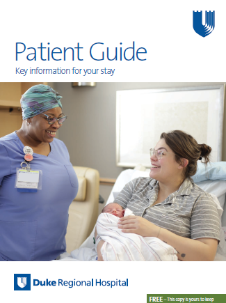 Duke Regional Hospital Patient Guide Cove Image